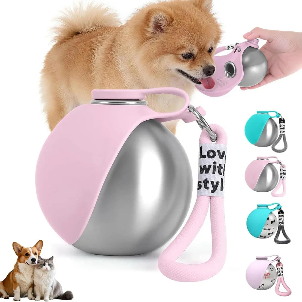 Stainless Steel Dog Water Bottle
